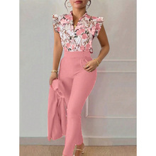 D 36998 Floral Print Two-piece Set ����ӡ����װ�羳��ó