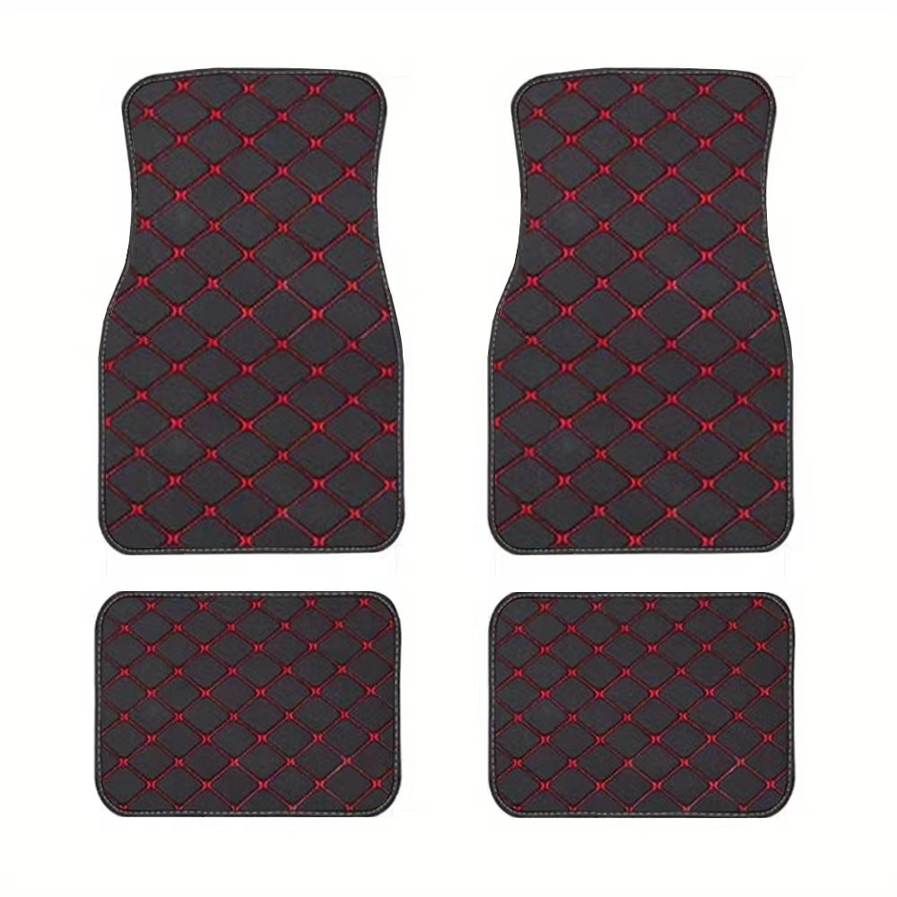 Universal car floor mats, Amazon leather carpets, wear-resistant and scratch-resistant, right-hand drive car models, hot-selling floor mats, cross-border floor mats