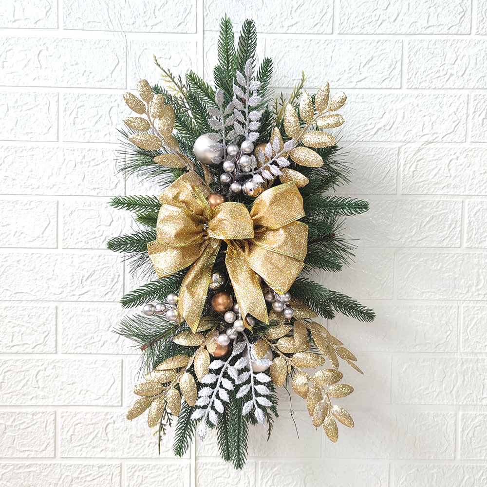 Meihui Bloemenkrans Trap Hangend Nordic Huis Scène Decoratie Kerstmis_voghion.com