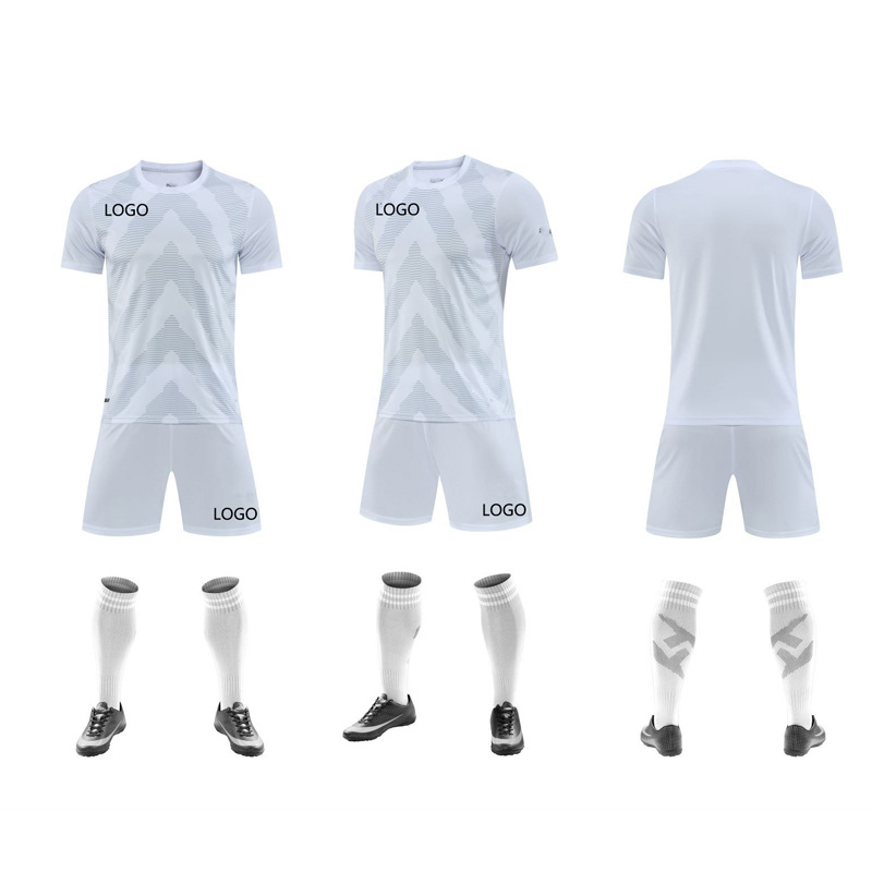 Abbigliamento da uomo e bambino a maniche corte, tuta da allenamento di base per adulti, tuta da calcio ad asciugatura rapida_voghion.com