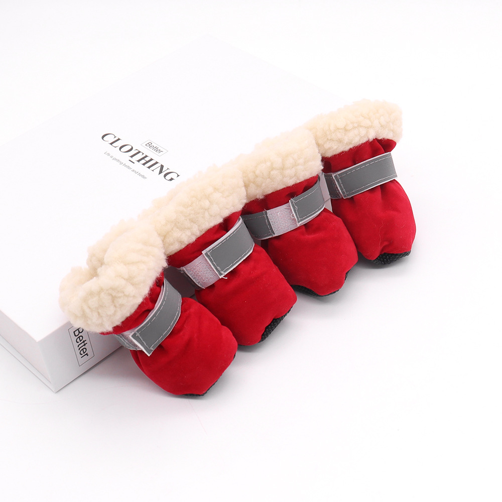 Zapatos para mascotas, zapatos para perros, suelas suaves, zapatos de algodón para perros, cubiertas para pies para mascotas, zapatos para cachorros, zapatos para gatos, botas de nieve de otoño e invierno