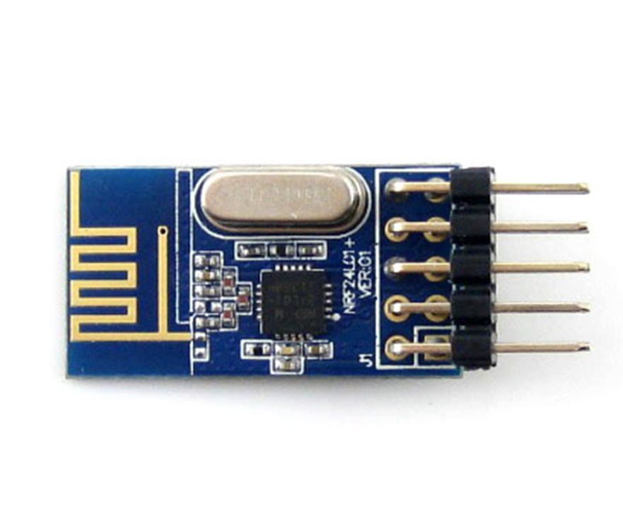 NRF24L01 2.4G无线模块 采用原装NRF24L0带SPI接口内置2.4GHz天线