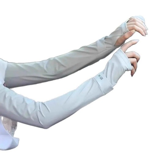 Sunscreen Ice Sleeves for Men - Summer Hand Sleeves, Ice Silk Cool Sleeves, Loose Outdoor Sleeve Covers for Men - Gloves for Men, Fishing Summer Large Size