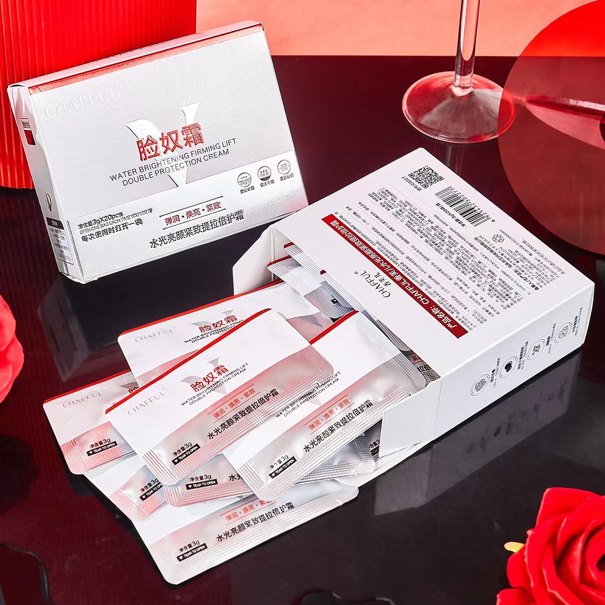 DNA model, smoothing revitalizing collagen, moisturizing soothing makeup cream, anti-wrinkle, 7 days 2