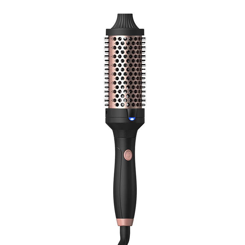 Fuente transfronteriza rollo de pelo recto de doble uso peine de pelo liso peine eléctrico especial para peluquería rollo de onda grande peine rizado de iones negativos