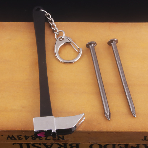 Animation peripheral spells to fight back Gojo Satoru Tiger Stick Hisuhito weapon model keychain alloy pendant necklace pendant