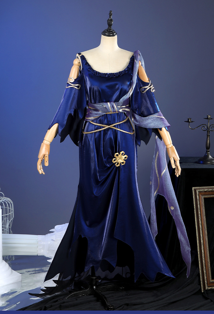 第五人格cos服祭司虚妄 黑cosplay游戏动漫服装御姐女G5538-阿里巴巴