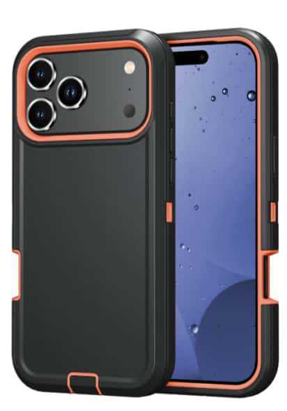适用于iPhone17pro三防机器人手机壳外贸专供重防三合一手机壳|undefined