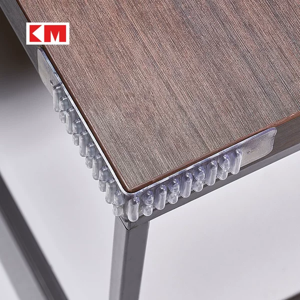 KM 1008 Transparent Anti-collision Strip Table Edge Anti-hand Soft Bag Protective Sticker Anti-collision Table Corner Protection