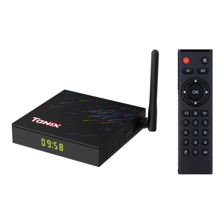 Tx68 H618 Set-Top Box Android 14.0 4Gb/64Gb High-Definition Dual-Band Wifi6+Bt5.0