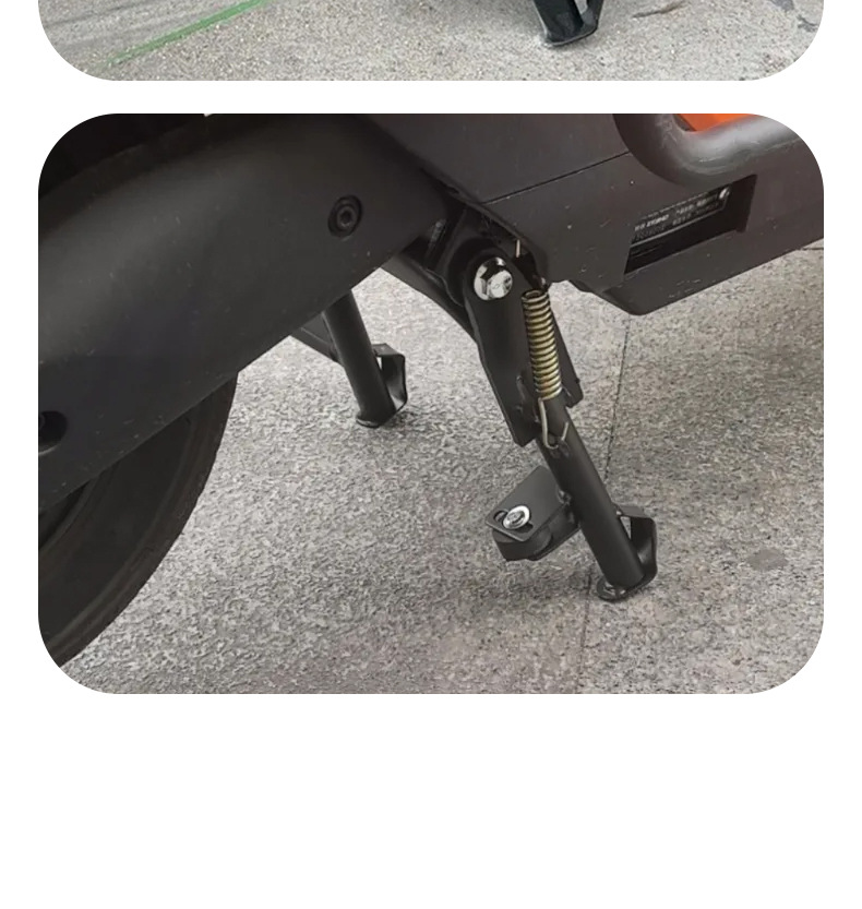 Suitable for Jihuo Ae5 Electric Vehicle Double Support Heightening Large Bracket Heightening Thickeneded Middle Support Large Tripod Modification Accessories