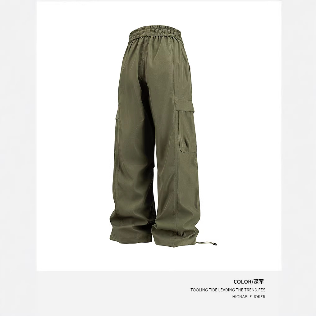 Men's cross-border work pants, spring and autumn men's outdoor straight leg casual windproof pants, outdoor sports trousers