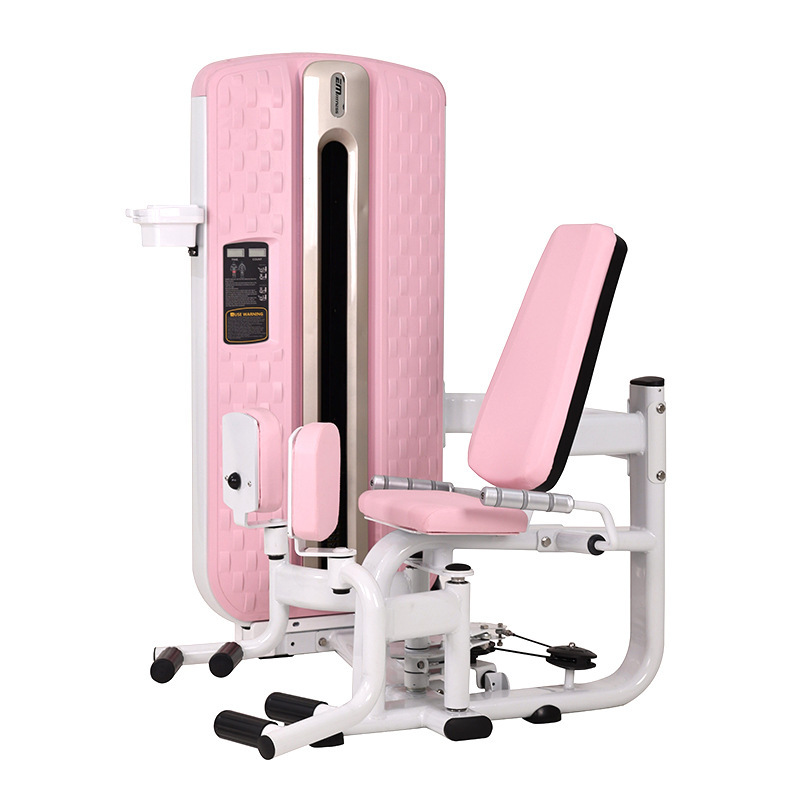 Entrenador de máquina integrada para el interior y el exterior del muslo del gimnasio Posición sentada Cadera aducción y abducción Equipo de músculos de las piernas en decúbito prono