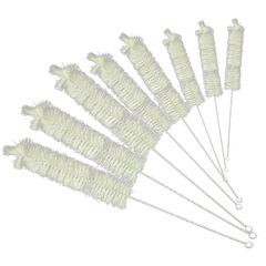 HNI0 wholesale wool pig hair test tube brush measuring cylinder brush volumetric bottle brush triangle bottle brush beaker brush small soft and hard bristles