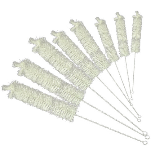 HNI0 wholesale wool pig hair test tube brush measuring cylinder brush volumetric bottle brush triangle bottle brush beaker brush small soft and hard bristles