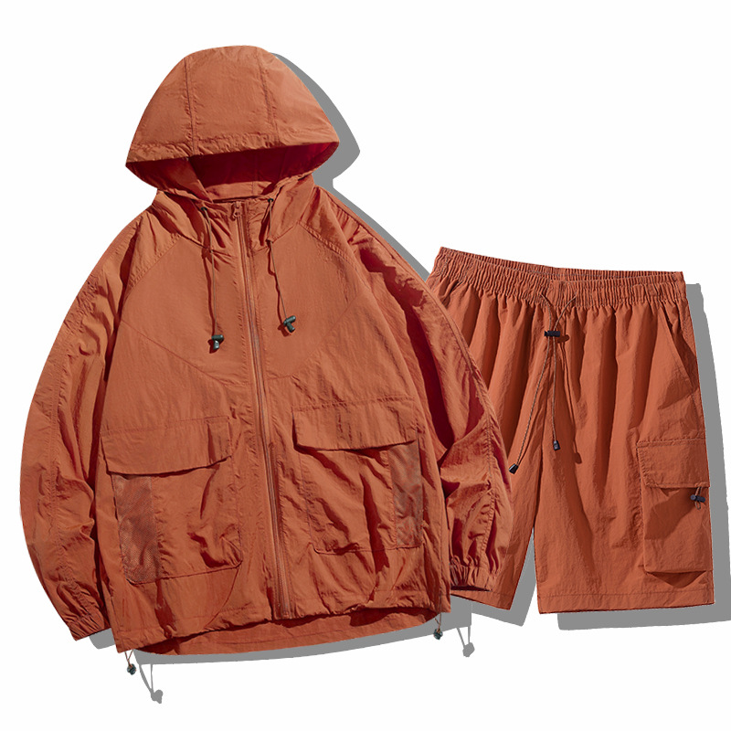 2025 nuevo estilo traje de ropa de protección solar con capucha ropa de piel para hombres pareja ropa de protección solar al aire libre transpirable ropa de piel de pesca para mujeres