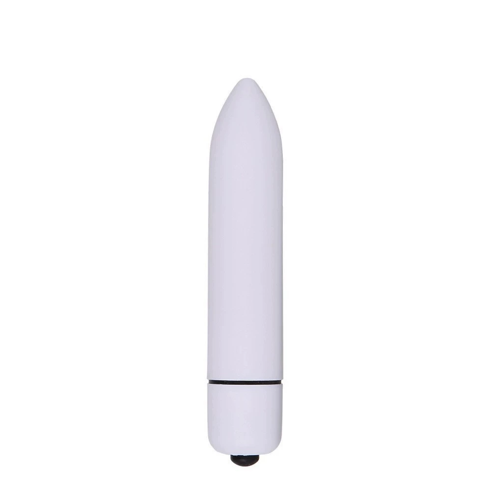 Mini Ten mini vibrator, sharp-headed frosted long design, single or 10-frequency compact personal massager