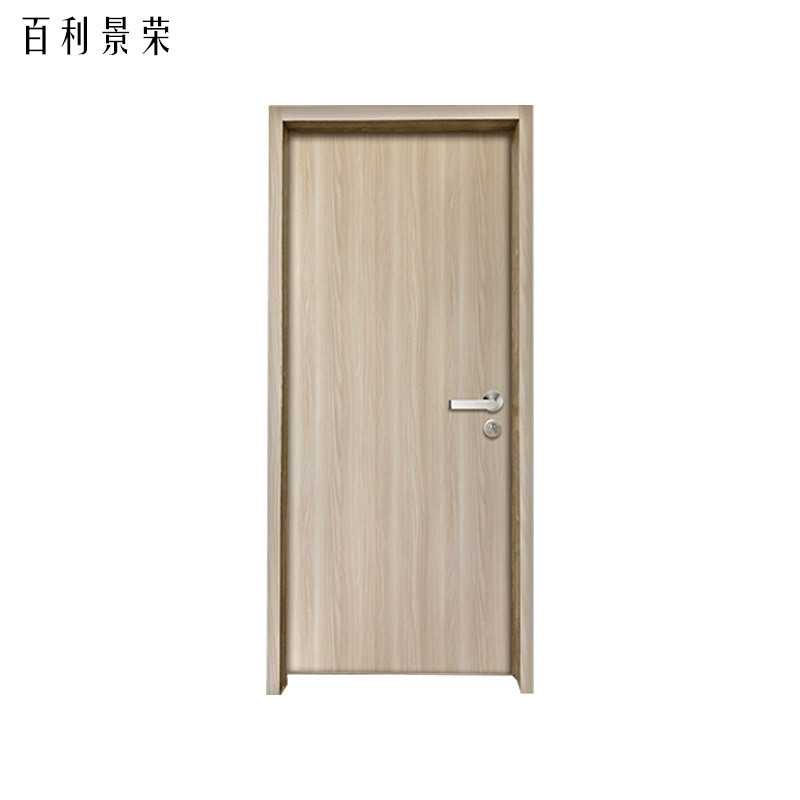 Interior puerta ecológica de madera maciza hotel B & B pintura seca simple puerta ecológica de grado cero conjunto de dormitorio doméstico puerta de madera ecológica image 5