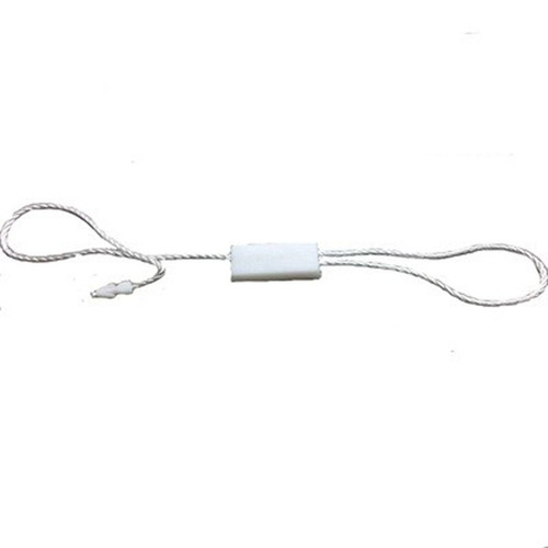 Blank double-insert hanging beads, universal tag rope, clothing tag hanging string, black and white high-end hanging beads