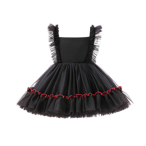 Children's Lolita princess dress girls new tutu skirt 2nd generation convex skirt suspender dress children's clothing baby skirt
