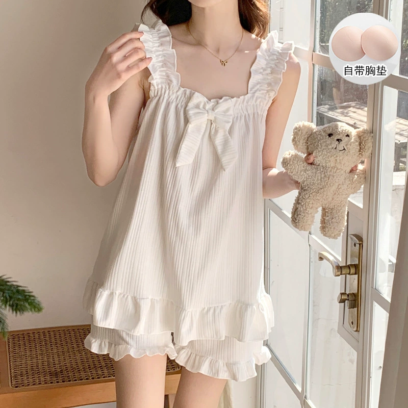 Top with cups, knitted pijama, sexy set