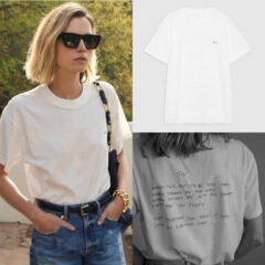 HOUSE25春夏アメリカレトロ丸首ゆるいアルファベットプリント欧米高街半袖上着tシャツ
