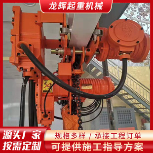 Customized Fixed 2-Ton Chain Hoist Running Type 3-Ton Hoist Bt4 Explosion-Proof Chain Hoist Chain Electric Hoist