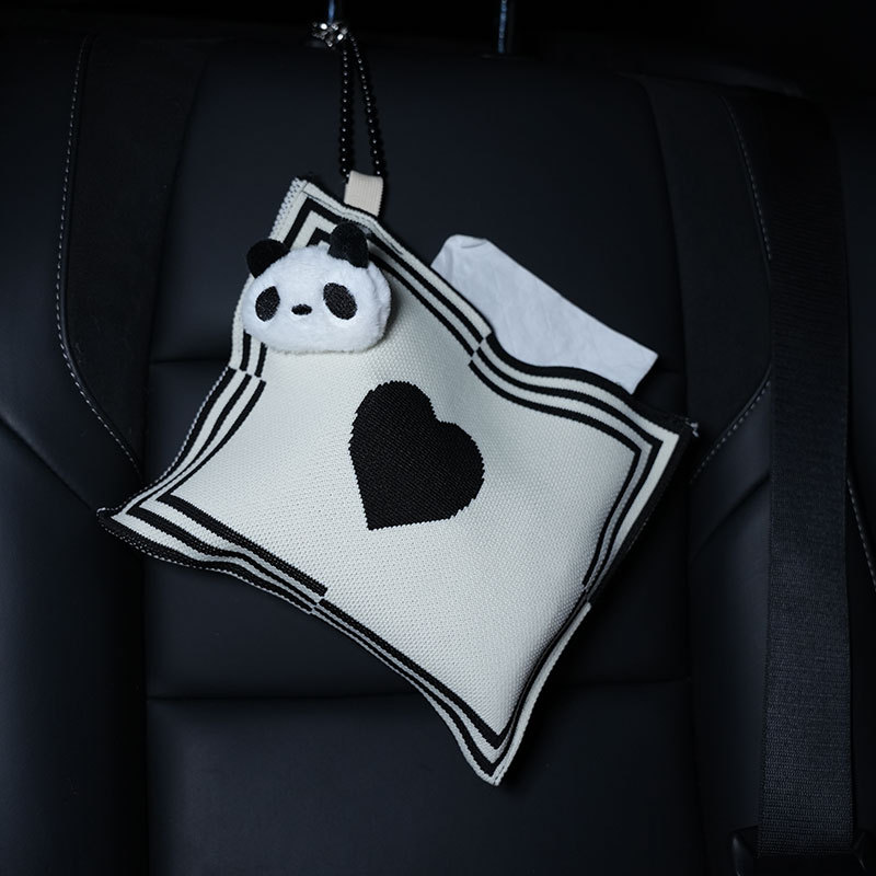Car tissue box/set: Biqi Bixing Cute Car Tissue - love-version-bear-head