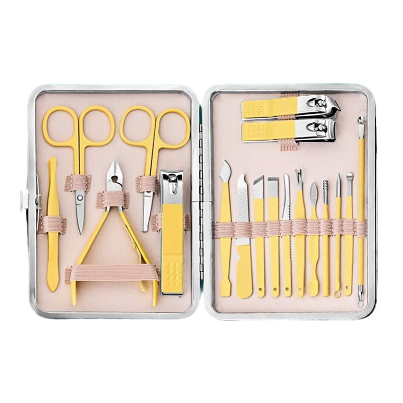 Kit completo para adultos, cortina de uñas portátil, cortina de uñas de pelo nasal