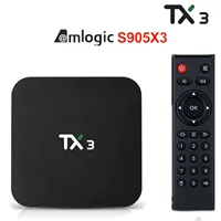 TX3 S905X3 ТВ-приставка 4GB/32GB Android 9.0, двухдиапазонный HD сетевой плеер