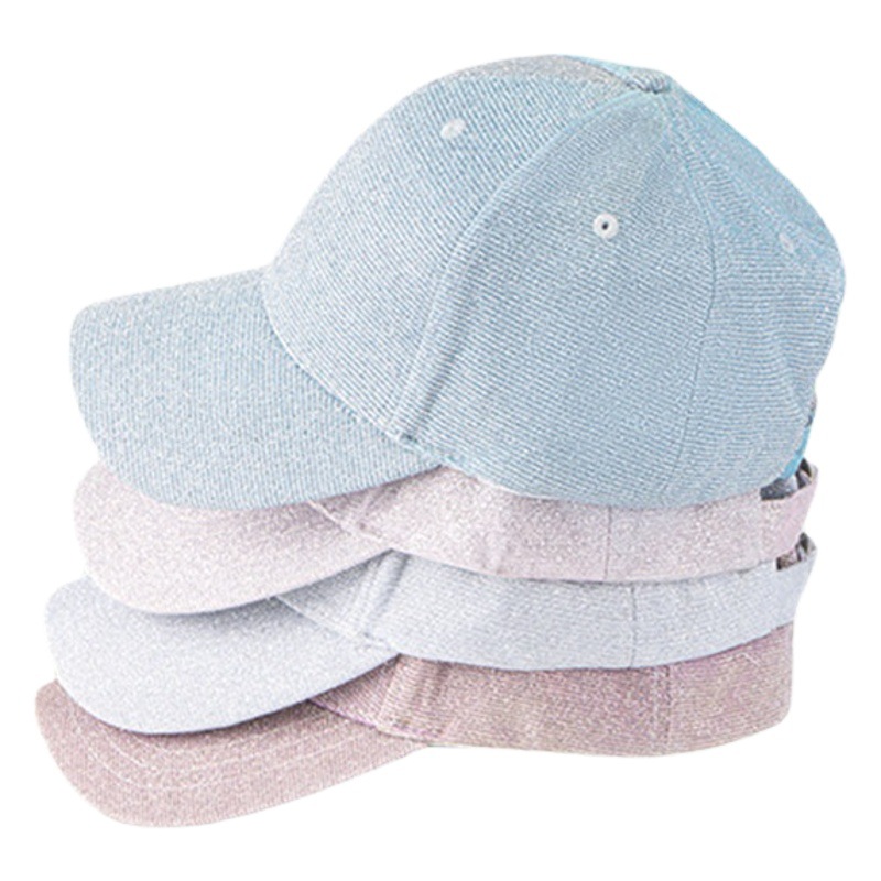 Gorra de béisbol deportiva para mujer, protección solar, versátil, estilo coreano, estilo moderno, gorra publicitaria de viaje, personalizable