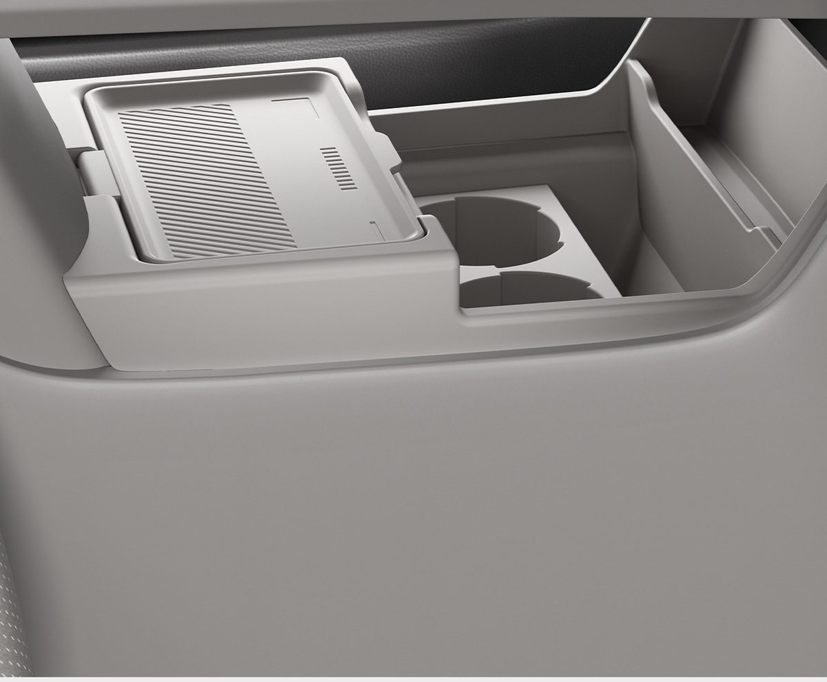 Suitable for 25 Models of Cadillac Xt5, Silicone Storage Box under the Center Console, Storage Box, Decorative Accessories