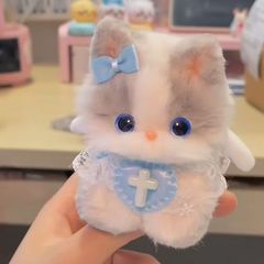 新しいウサギの毛のツイストの子犬の手作りのdiy材料はかわいいぬいぐるみの誕生日プレゼントのバレンタインデーに彼女を送ります。