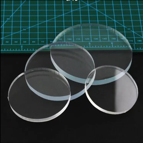 Circular high transparency acrylic round plate, diameter 50mm, model base, cake tray, clock face, tank lid, small round piece