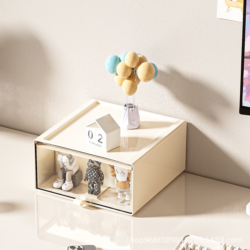 ブラインドボックス手作り展示ボックス整理ボックス引き出し式アクリル透明置物デスク収納ボックス収納ボックス|undefined