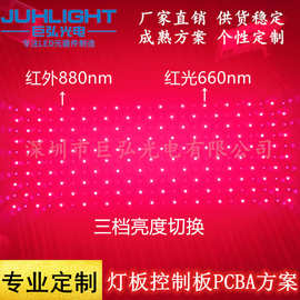 医疗美容光疗灯板 5050红光660nm+红外880nm软板 led理疗灯板