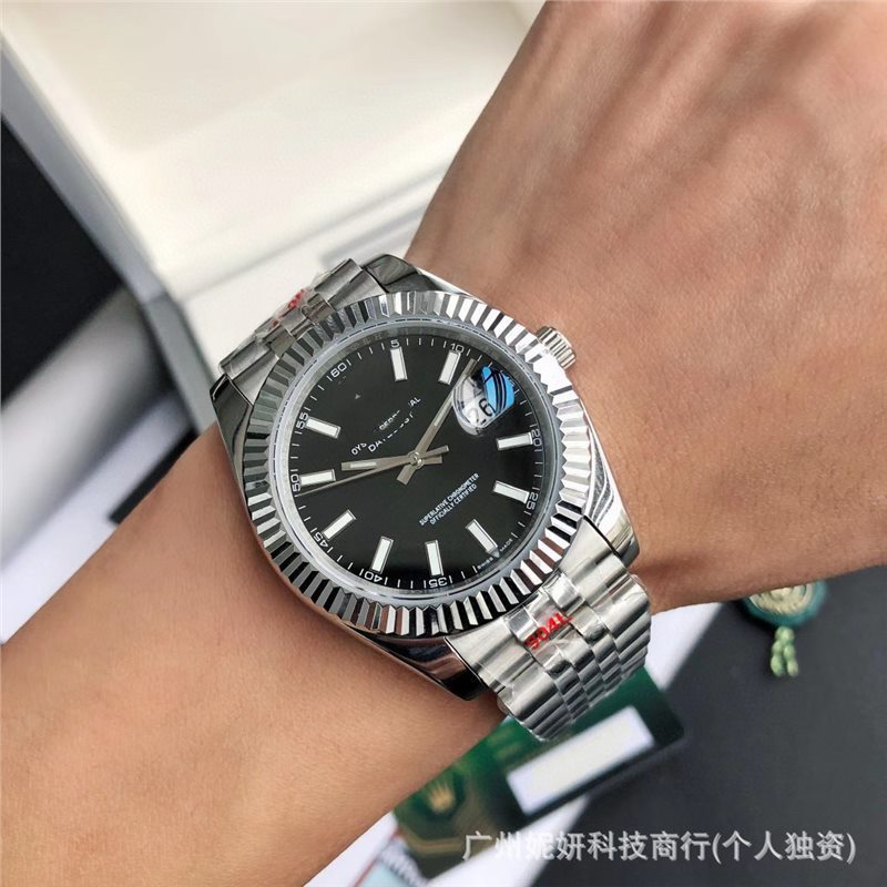 Laode's Export C Factory Log Series Fully Automatic Mechanical Watches Luminous Fashion Men's and Women's Couple Watches Can Be Shipped on Behalf of Others