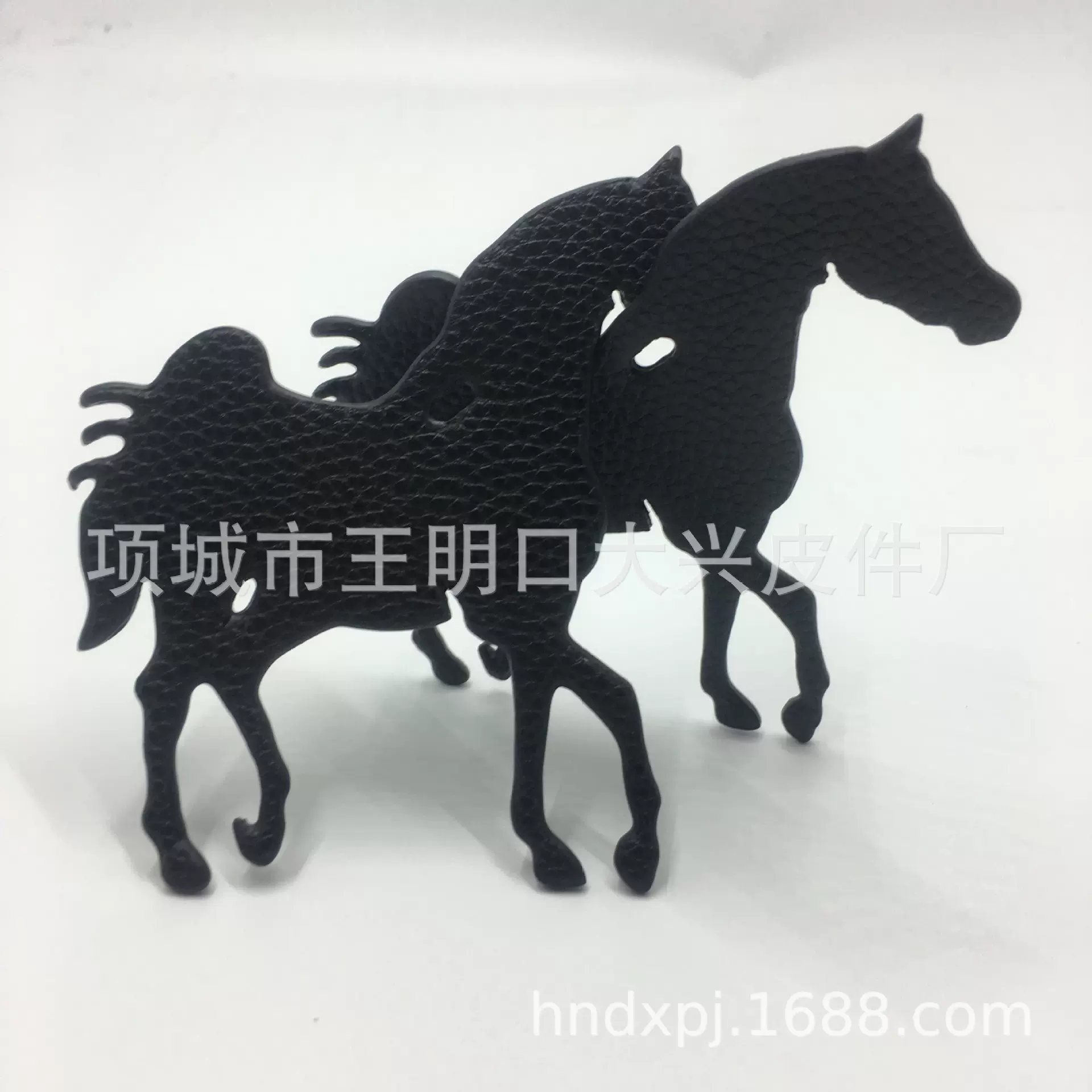 跨境热销小马造型皮革配饰 包包皮质手工配饰 汽车钥匙扣挂件饰品