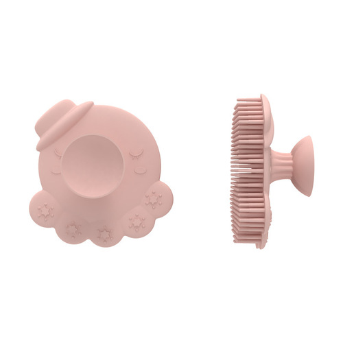 Baby silicone bath brush, silicone shampoo brush, baby massage brush, silicone bath brush