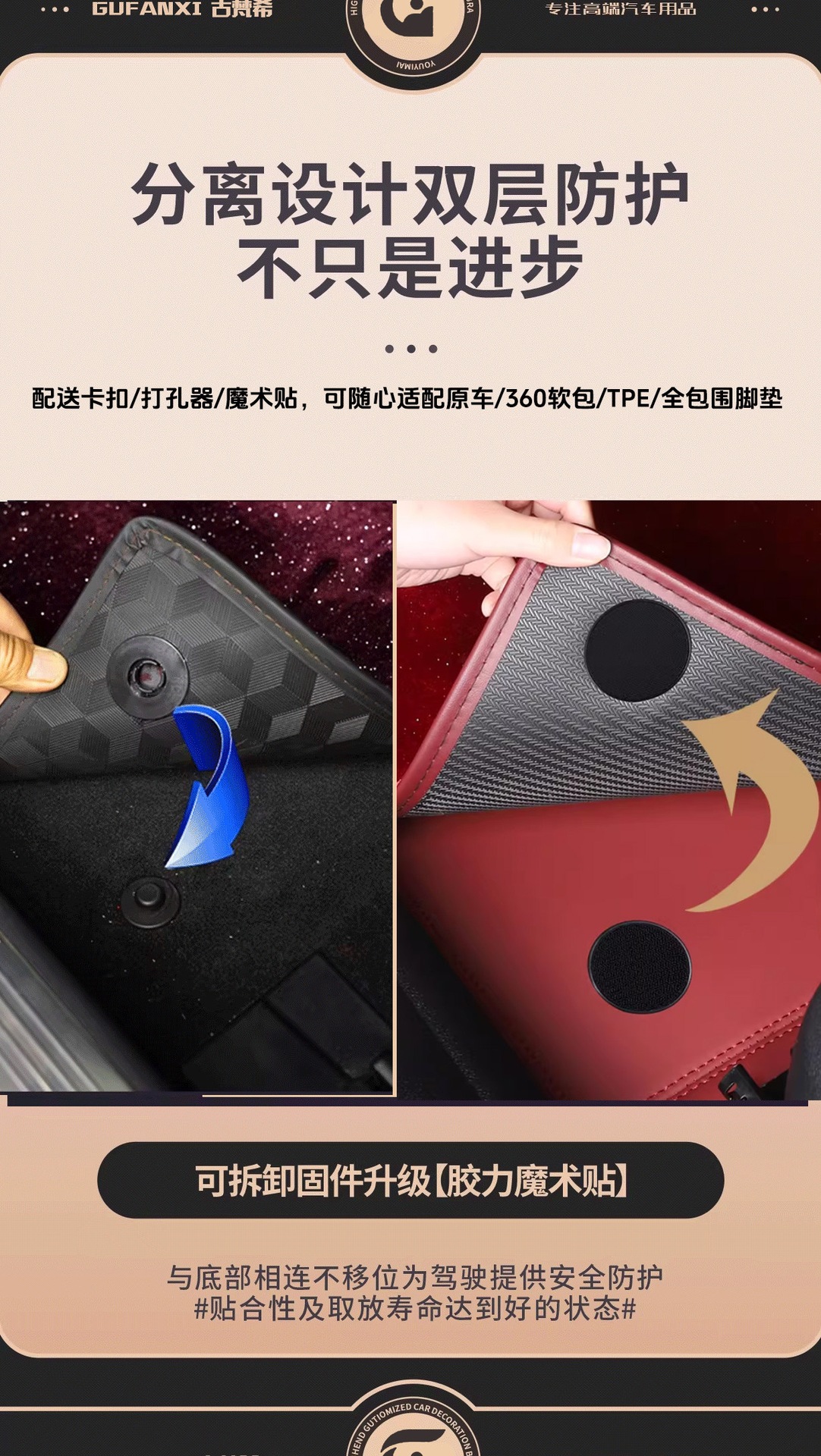 Suitable for starry sky carpet car floor mats, imitation cashmere 2026 new model, plush thickened floor mat, specialized for the upper layer