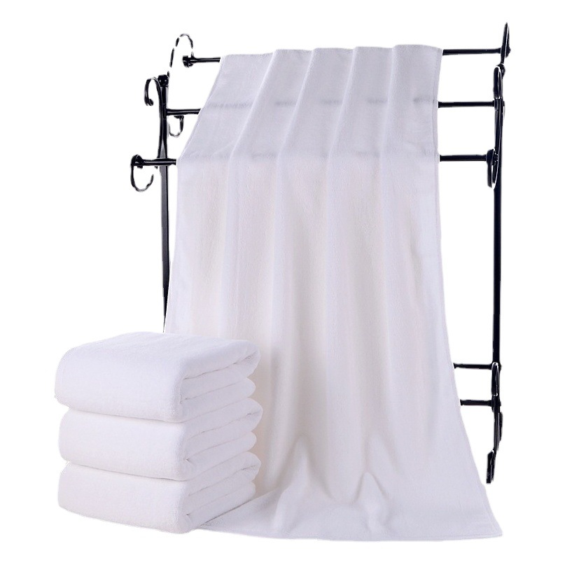 Wholesale disposable white bath towel towel Hotel hotel bath beauty salon bed bath towel absorbent lint