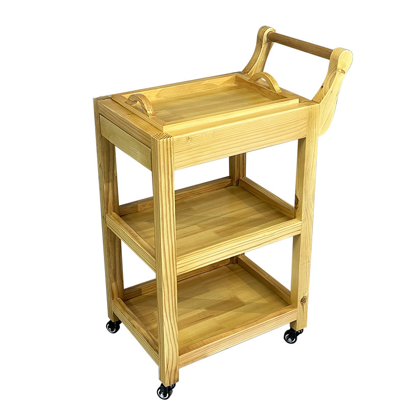 carro especial para salón de belleza gestión de la piel móvil empuje de mano estante instrumento de cuidado plástico carro de herramientas de mano