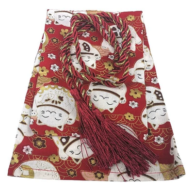 Sürətlər qutusu və əl tormozu başlıqları: Universal Gear Rod Dust Cover Samurai - lucky-cat-red