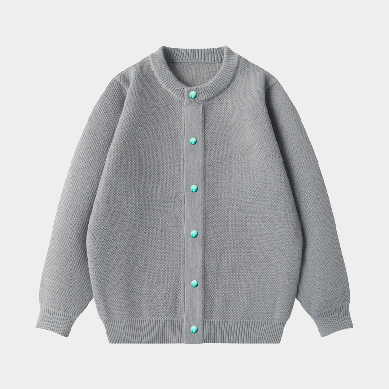Men's Premium Knit Cardigan With Buttons - Classic Luxury Style, Loose Fit, Warm & Breathable For Autumn & Winter_voghion.com