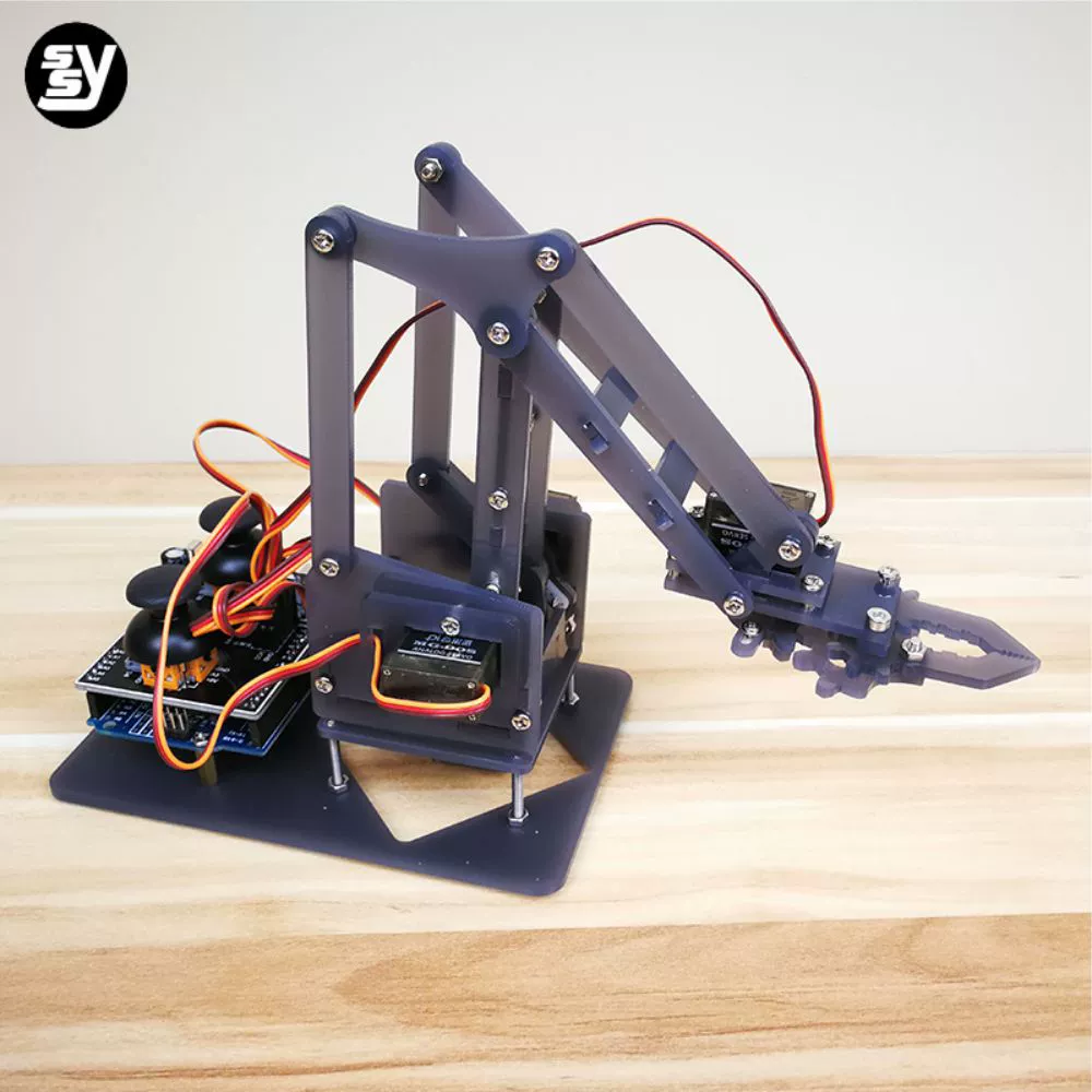 Arduino, настольный механический робот для программирования, тренировка