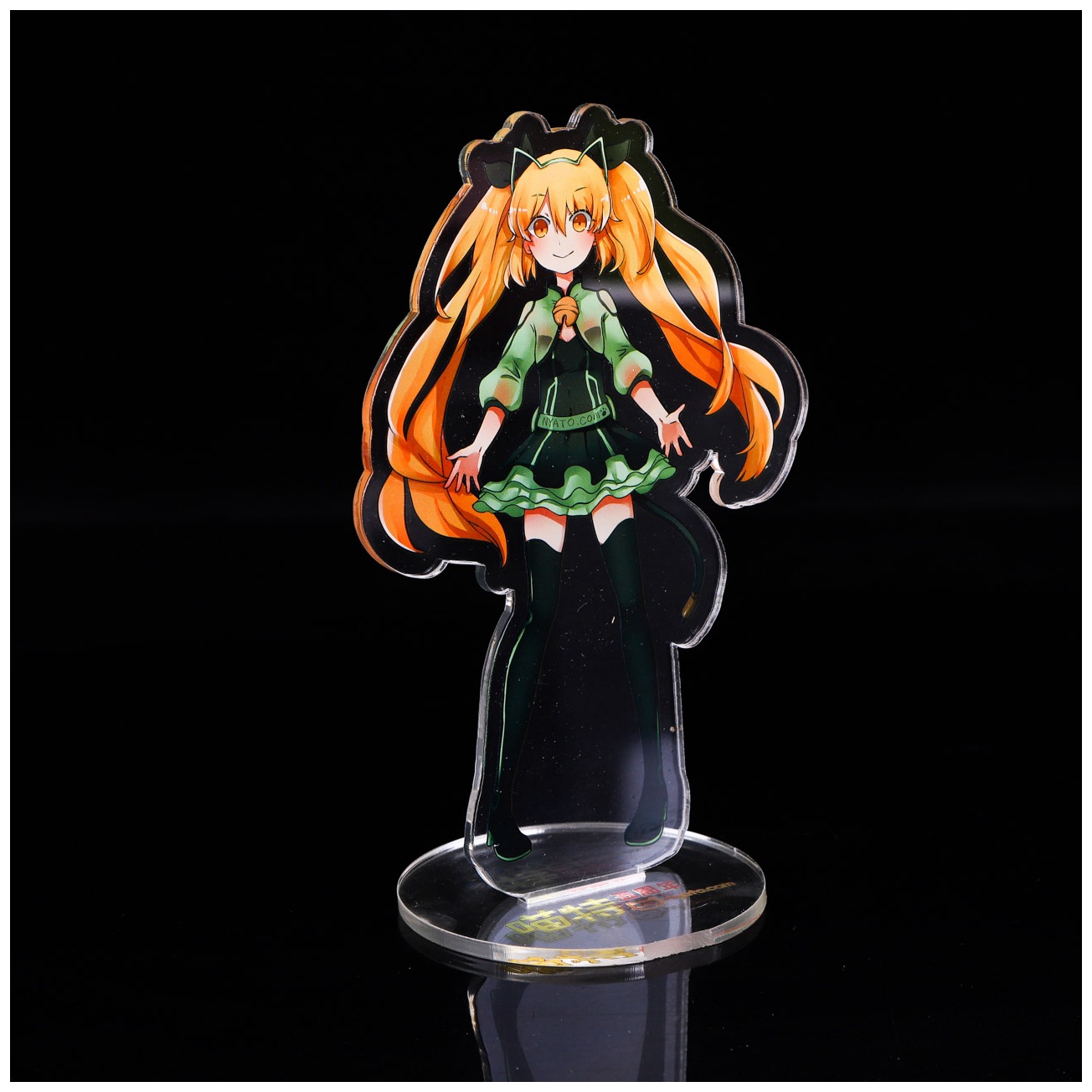 卡通人物立牌钥匙扣亚克力明星动漫个性创意diy小挂件透明定制