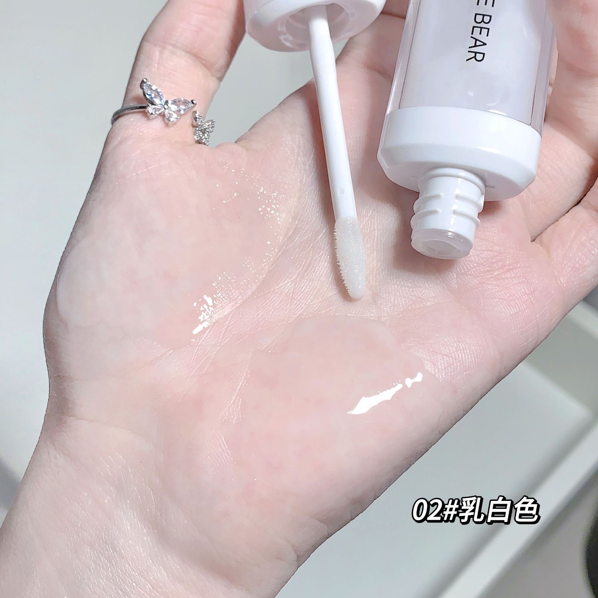 02#молочно -белый