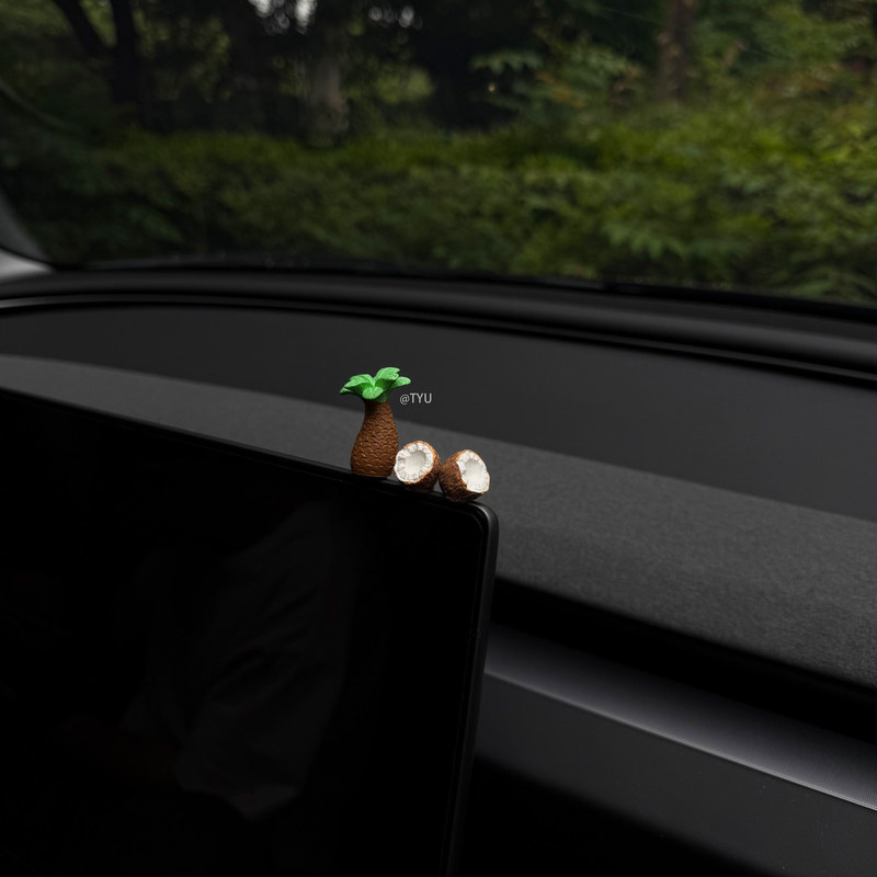 Car Dashboard Screen Computer Monitor Summer Beach Day Car Interior Decoration Items Ornaments Decorations Car Dashboard Screen Computer Monitor Summer Beach Day Car Interior Decoration Items Ornaments Decorations