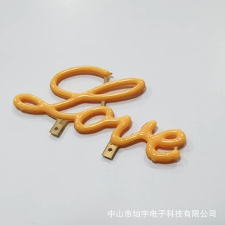 LED字母灯创意浪漫小Love 字母装饰氛围造型灯复古爱迪生灯泡光源