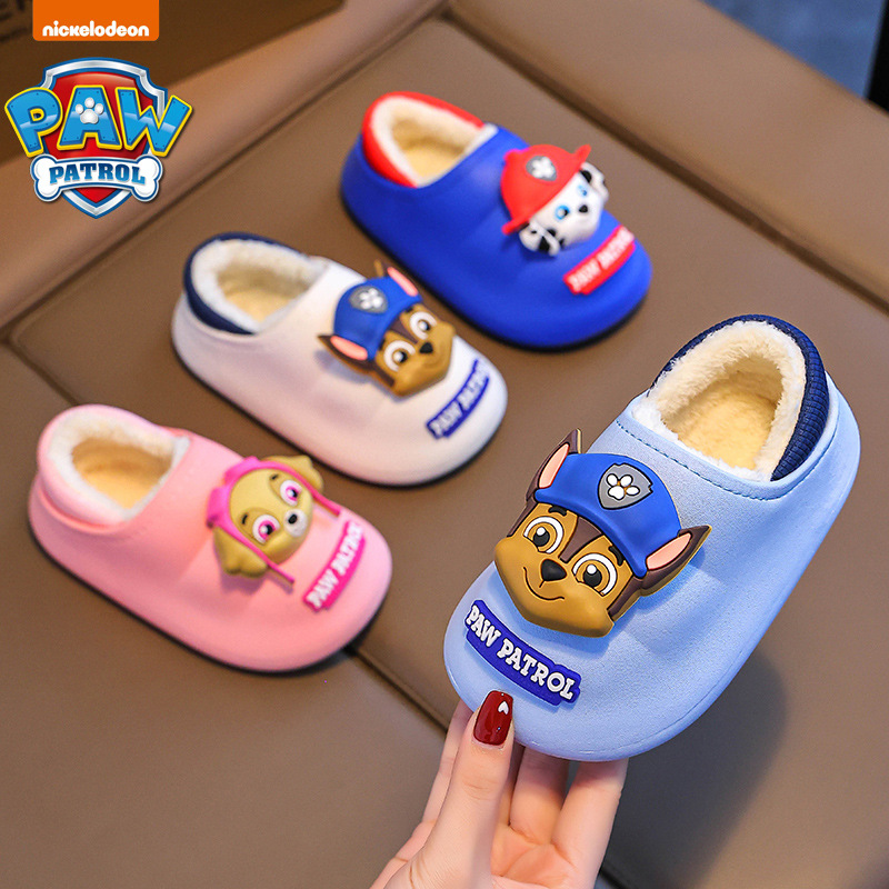 Zapatillas de algodón para niños de invierno para niños, niñas y niñas, calentamiento de lana impermeable para bebés, niños pequeños, zapatos de tacones de algodón para bebés